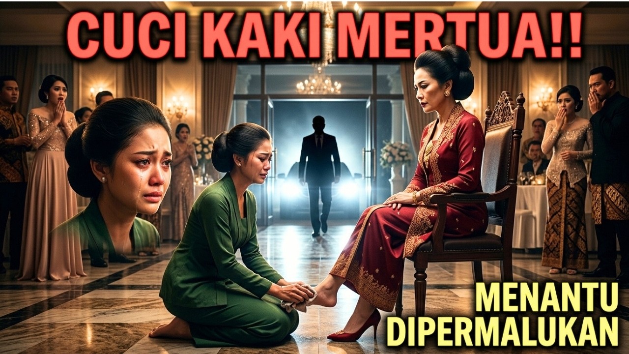 Menantu Dipaksa Cuci Kaki Mertua Di Depan Tamu Undangan! Ternyata Anak Gubernur