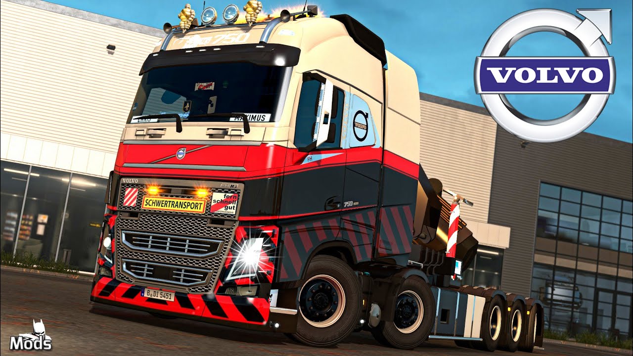 ETS2 1.39 MODS - LKW Tuning ▶️ Volvo FH16 2012 MEGA MOD v1.5s [Basteln mit Maximus]