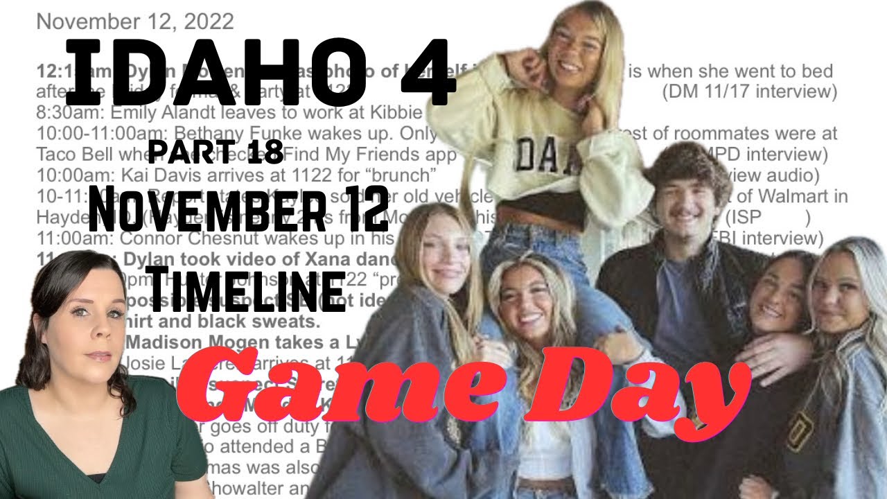 Idaho 4, часть 18 (Хронология дня игры)