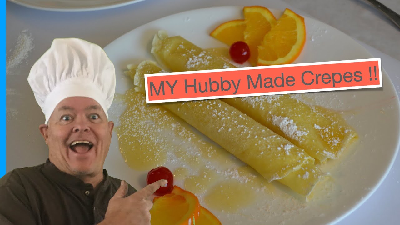 Crepes with Orange Sauce
