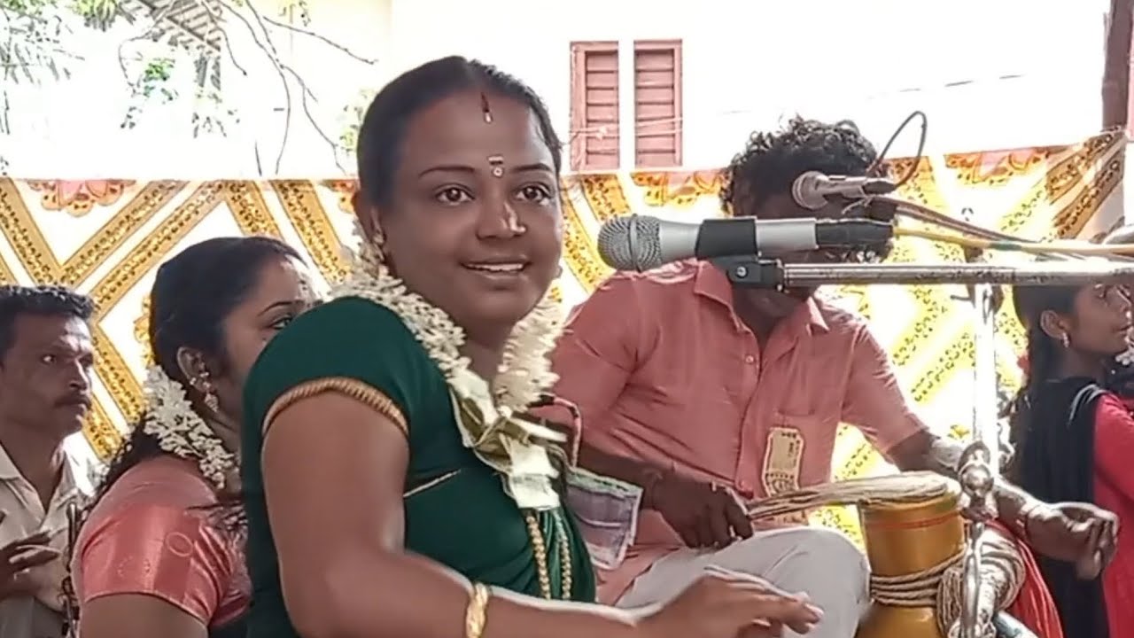 விறுவிறுப்பாக சாமி ஆட்டத்திற்கு பாடும் வில்லுப்பாட்டு..... 9843350210