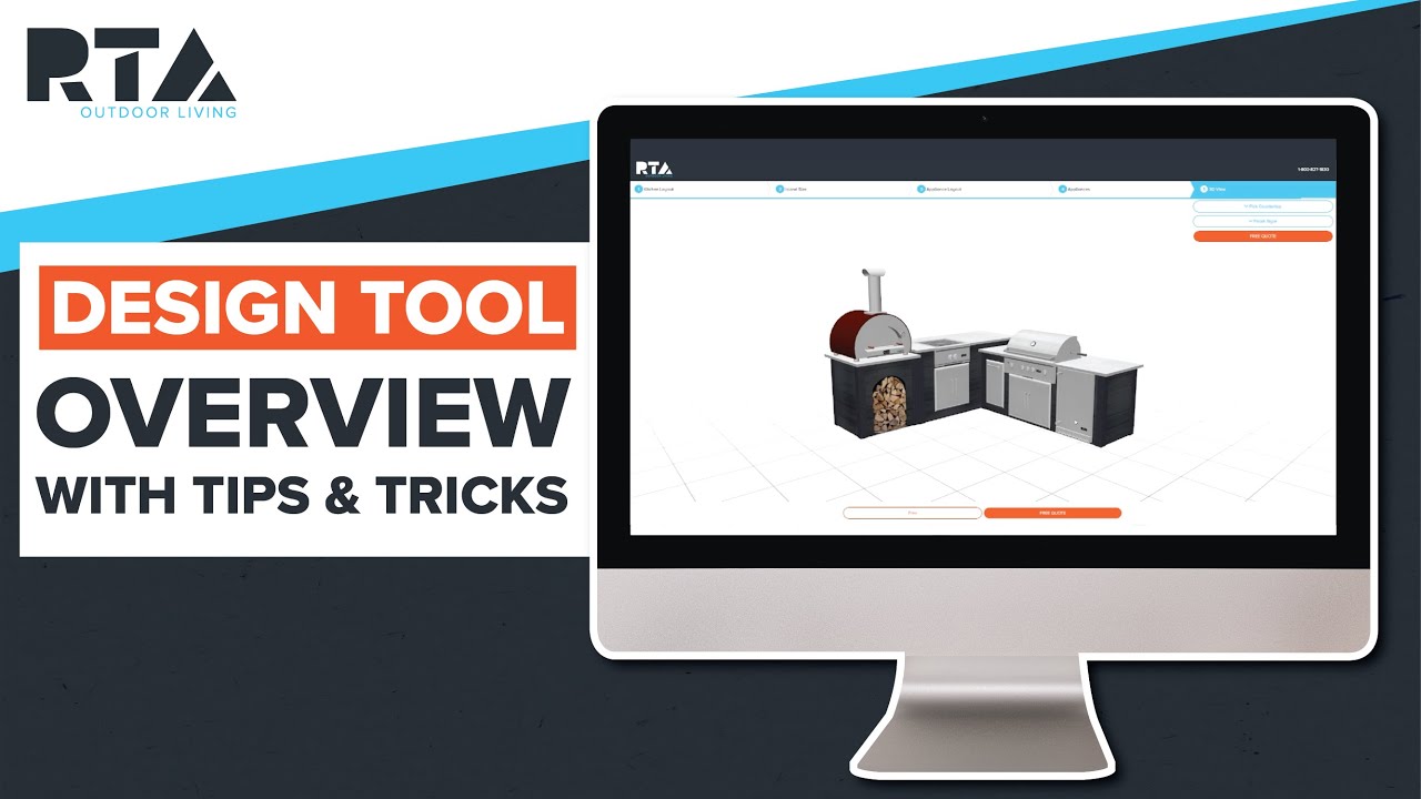 Outdoor Kitchen Design Software | Tips & Tricks for RTA's Free Design Tool