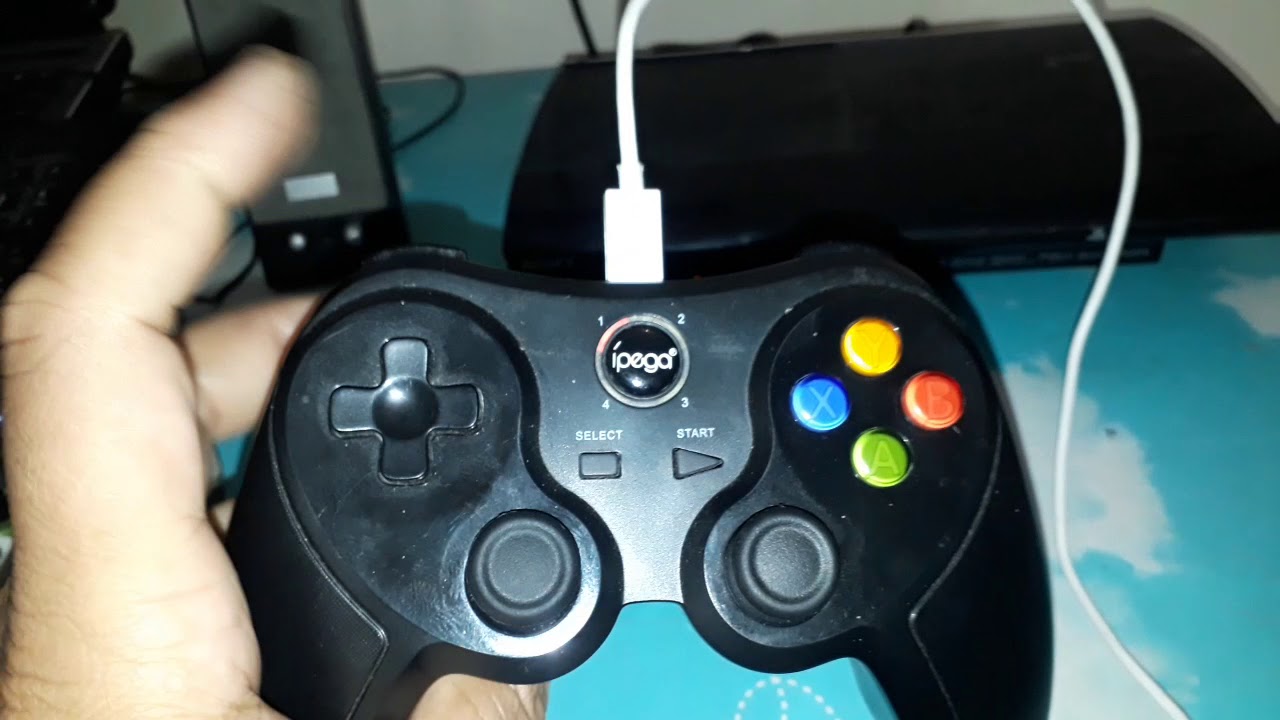 Como usar controle Ípega no Ps3 (PG-9078)
