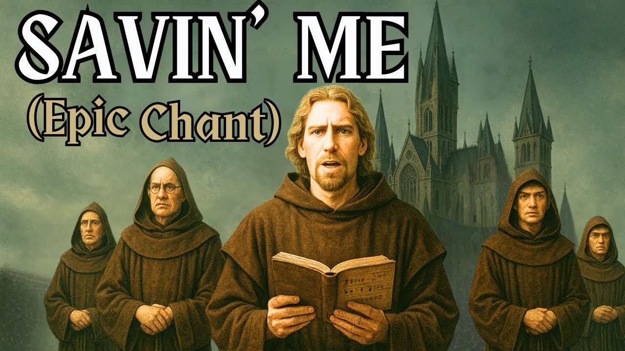 Nickelback - SAVIN' ME (Gregorian Chant V3) | AI Remix Cover