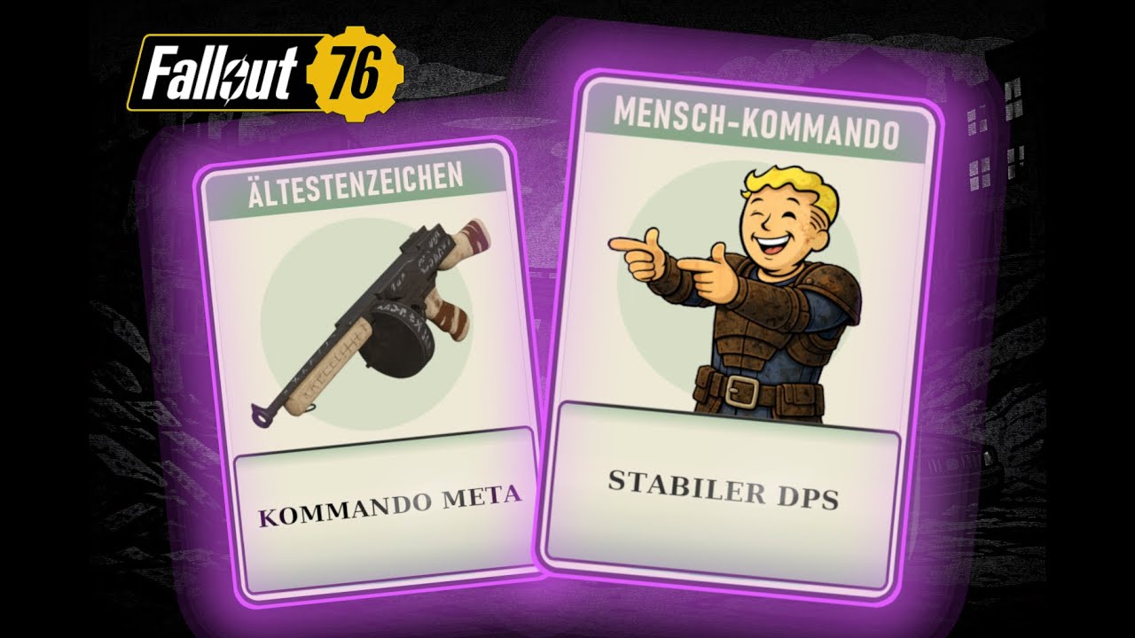 Kommando-Build in Fallout 76 – stabiler Schaden mit VATS-Krits