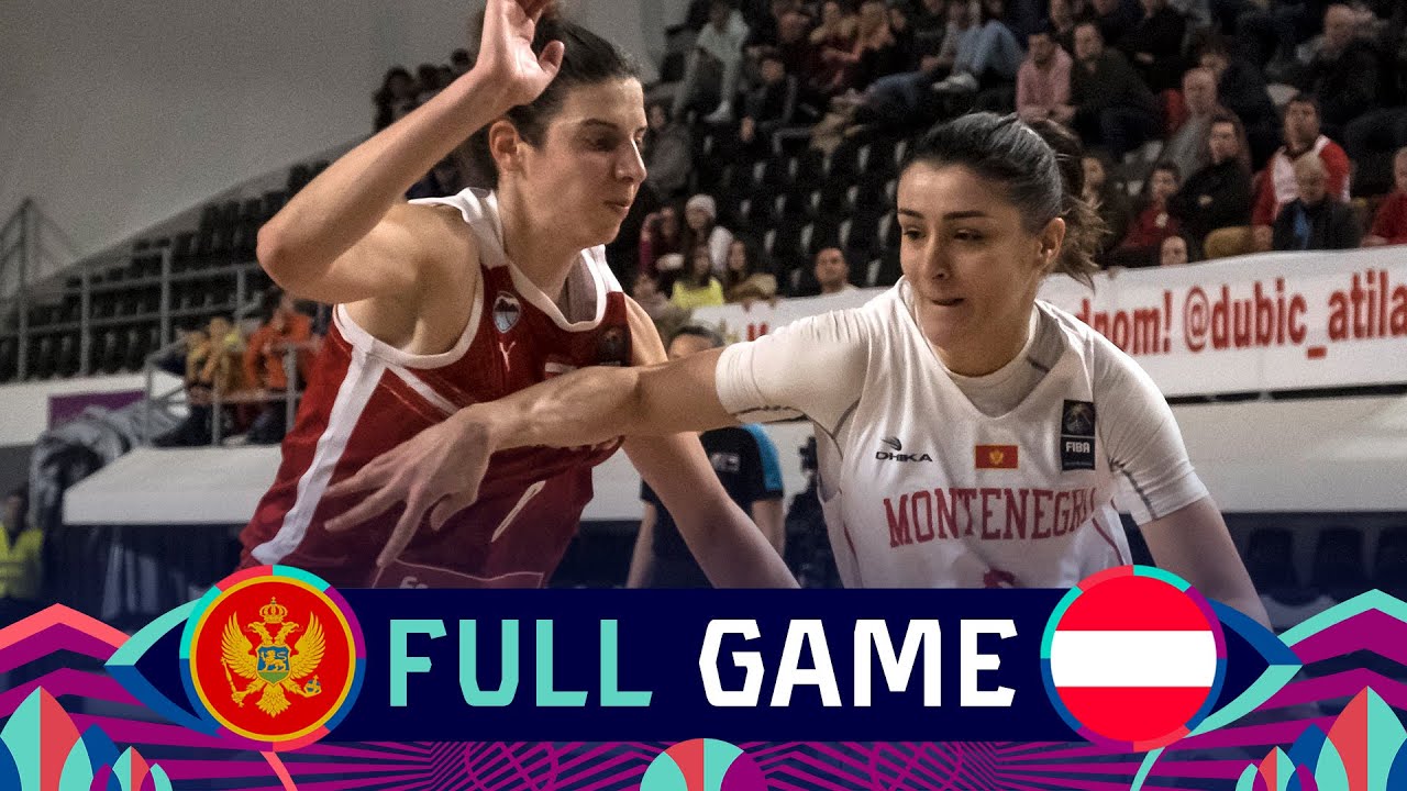 Montenegro v Austria | Full Basketball Game | FIBA Women's EuroBasket 2023 Qualifiers