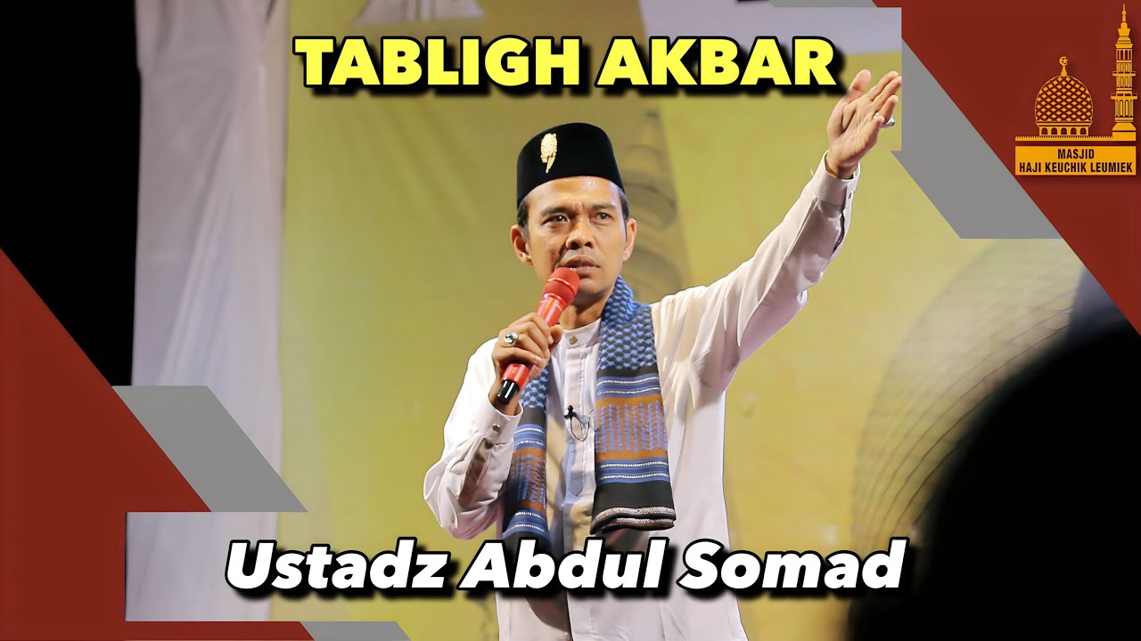 Live‼️ TABLIGH AKBAR Bersama Ust Abdul Somad #UAS di Taman Masjid Haji Keuchiek Leumiek (23-12-2023)