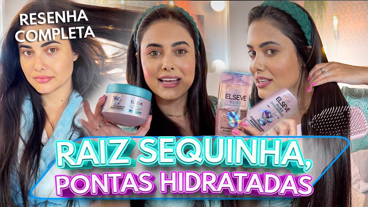 🤯POLÊMICA | OPINIÃO SINCERA: NOVA LINHA ELSEVE PURE HIALURÔNICO
