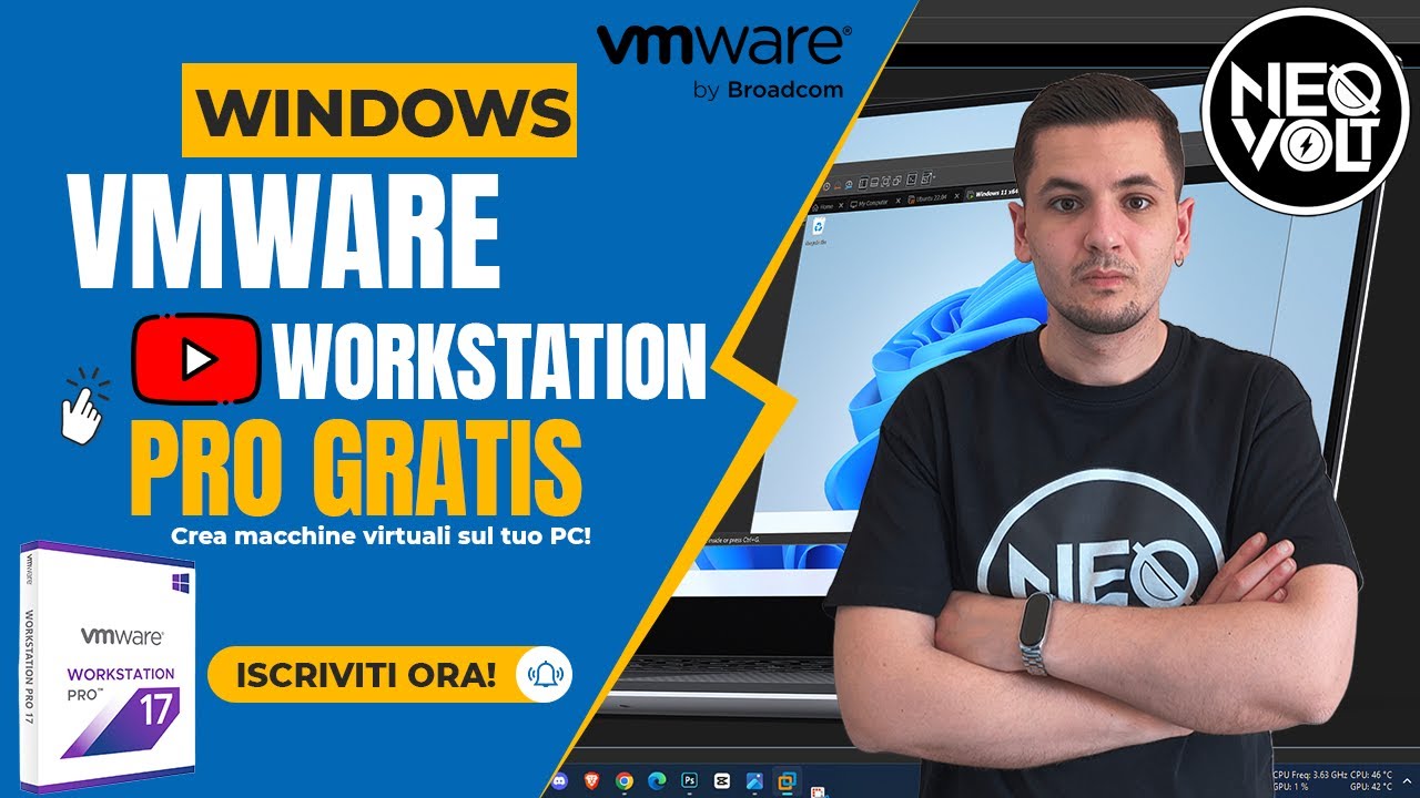 Come creare una macchina virtuale con VMware Workstation Pro 17 - Guida Windows 11
