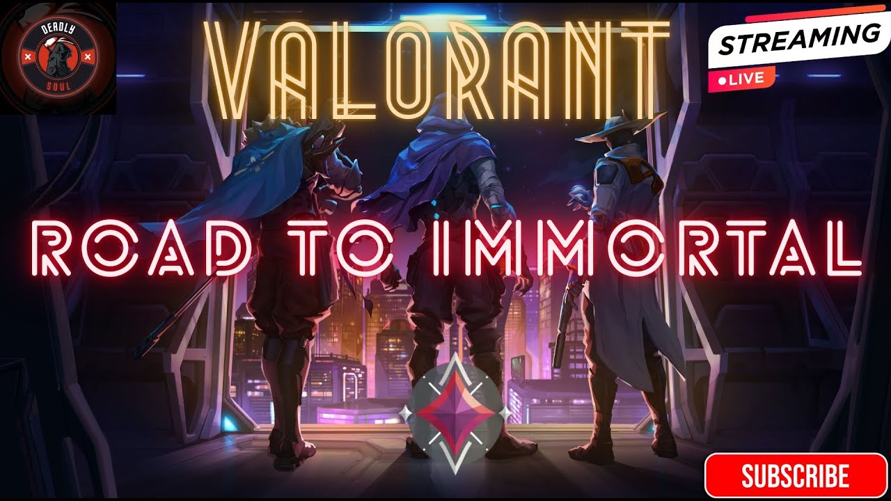 Valorant Road to Immortal! Live!