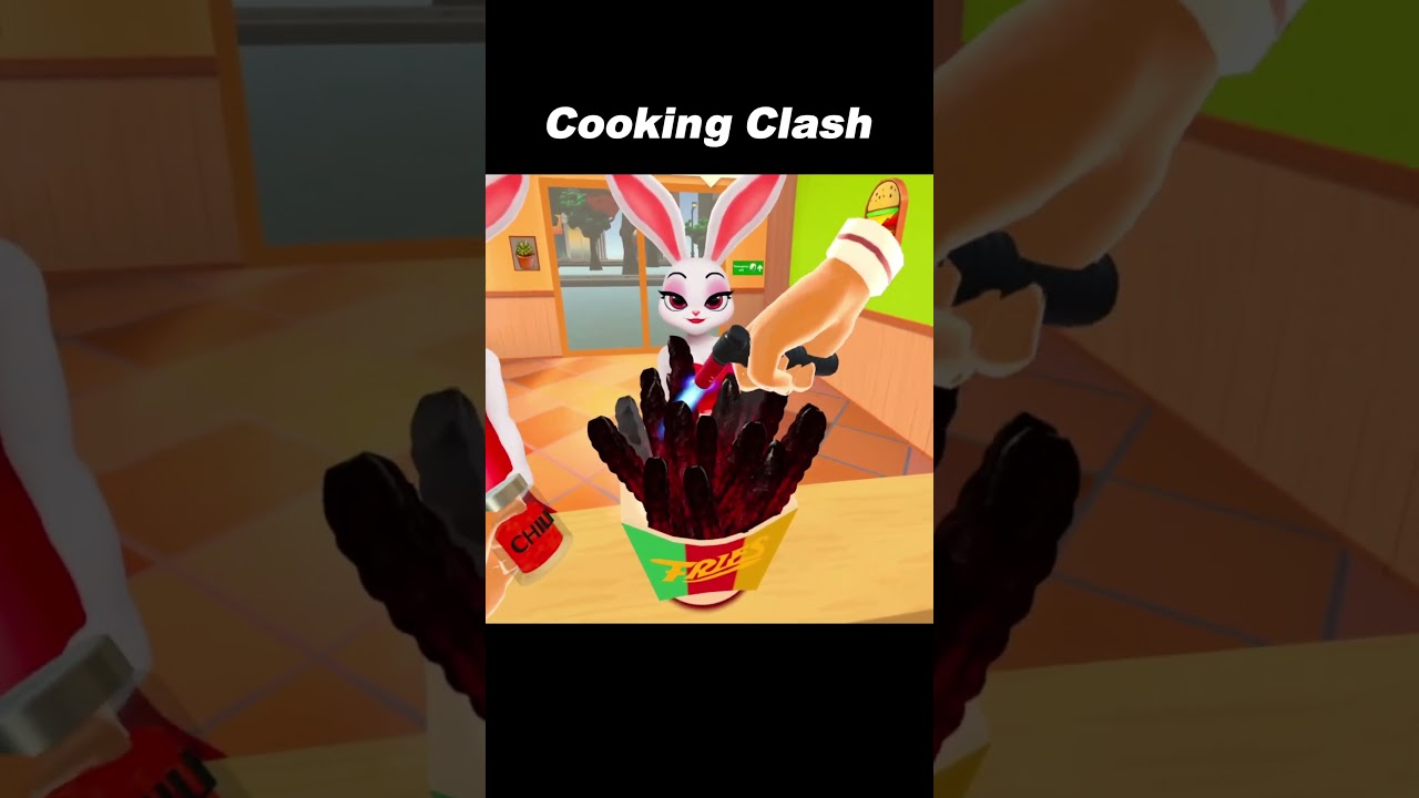 Golden in Cooking Clash (Edited & reposted) #funny #cookingclash #vr #vrgame #quest2 #quest3