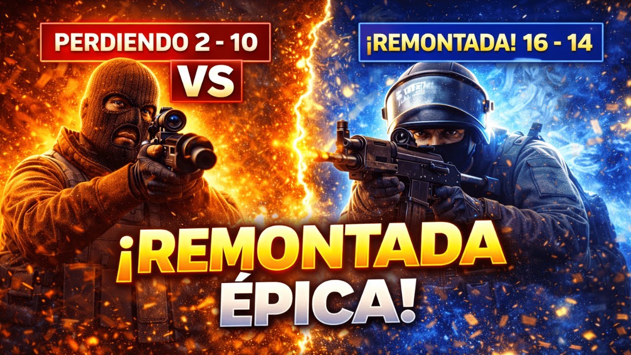 ÍBAMOS PERDIENDO 2-10 Y GANAMOS 16-14 😱 | REMONTADA ÉPICA EN CS2 PREMIER