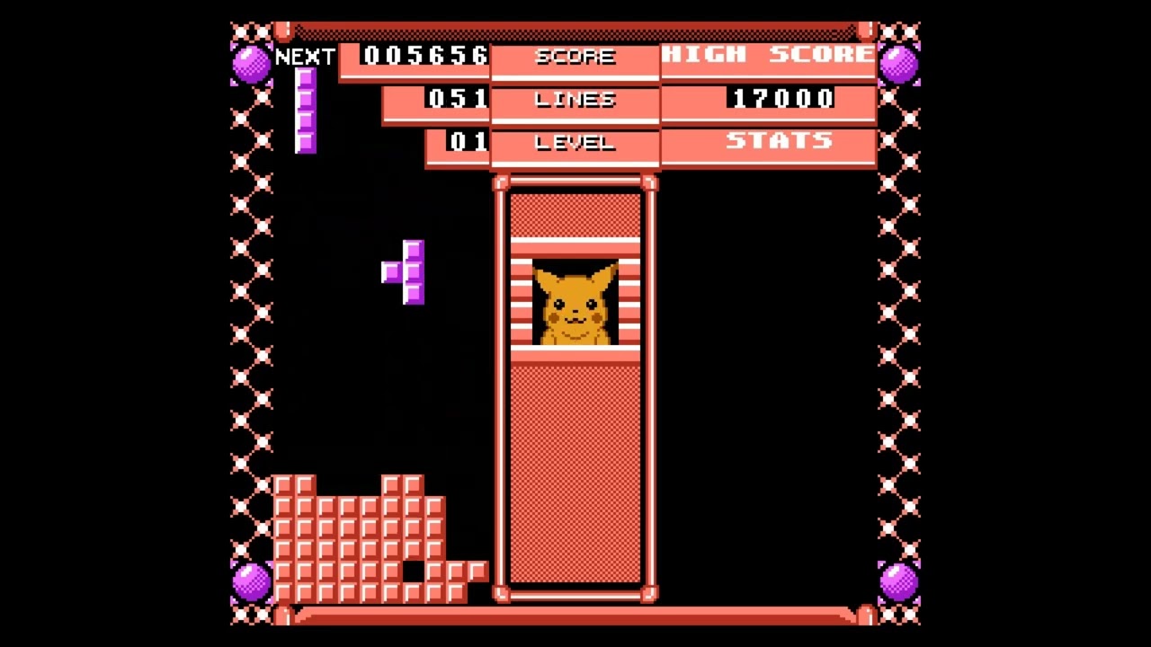 Poke Tetris Famicom Gameplay ¡El Tetris de Pikachu!