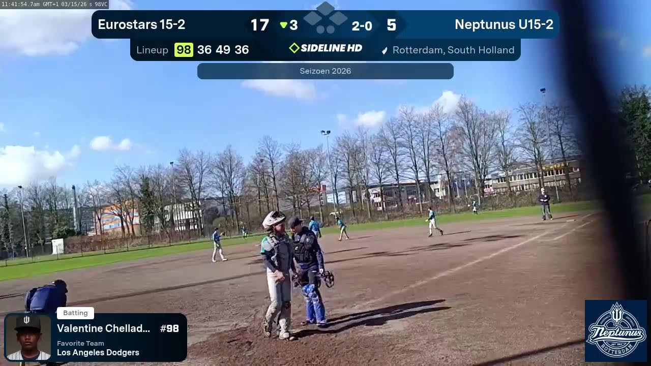 Neptunus U15-2 vs. Eurostars 15-2 (2026.03.15)