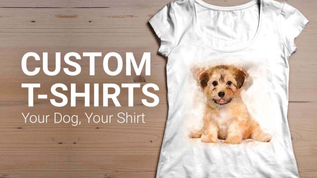 Custom Dog T-Shirts - Professional Designed, USA Made