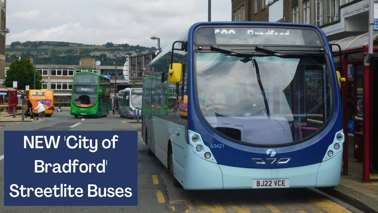 New 'City of Bradford' Wrights Streetlite Buses | Full Review