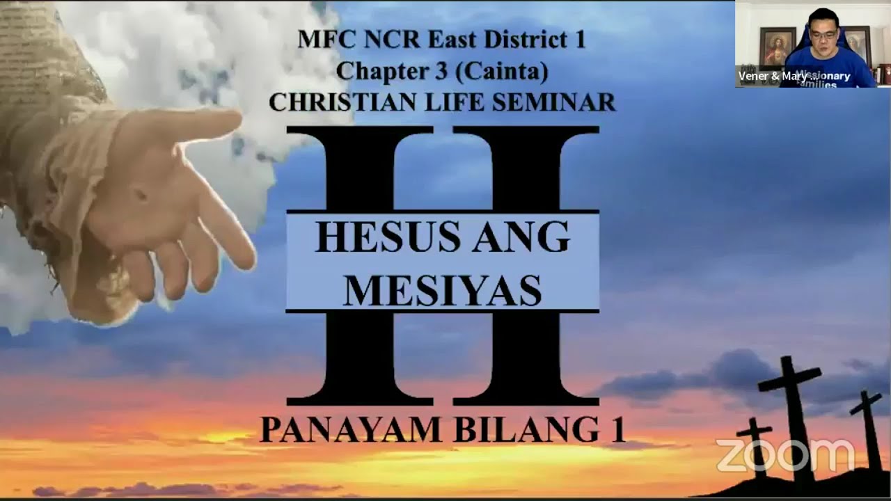 CLS 2022-3 Talk 1 - Jesus the Messiah (Bro Vener Gayeta)