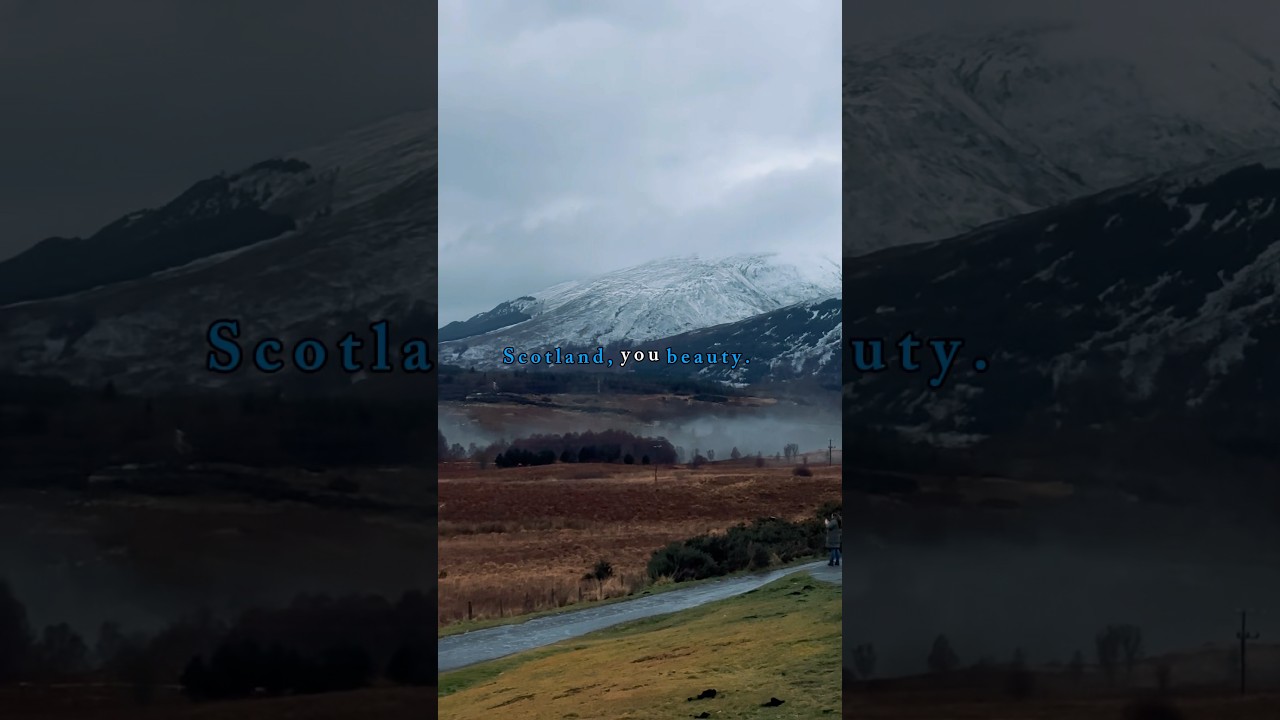 Scotland. Pure beauty. 🤍✨ 