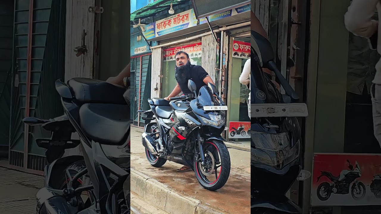 মাত্র ২ লাখ টাকায় Gixxer Sf Carburetor Version Black Colour নতুন কালেকশন বাইক🔥 