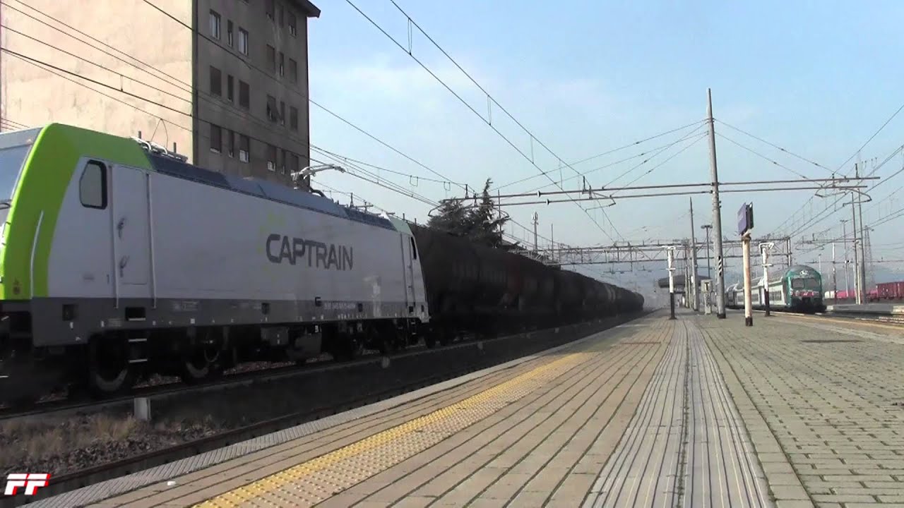 Primo servizio per la E483 305 Akiem Captrain