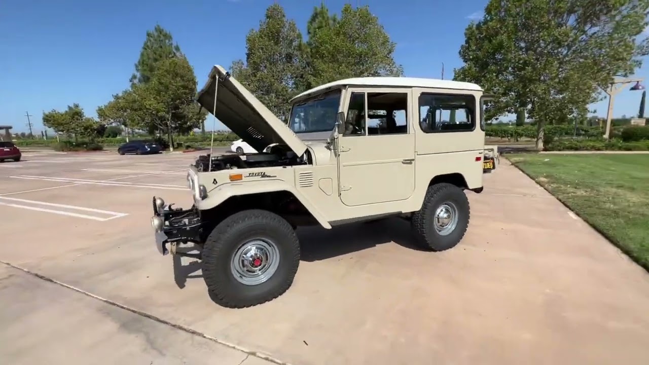 1972 Toyota Land Cruiser FJ40 SOLD $50K  951.348.5794