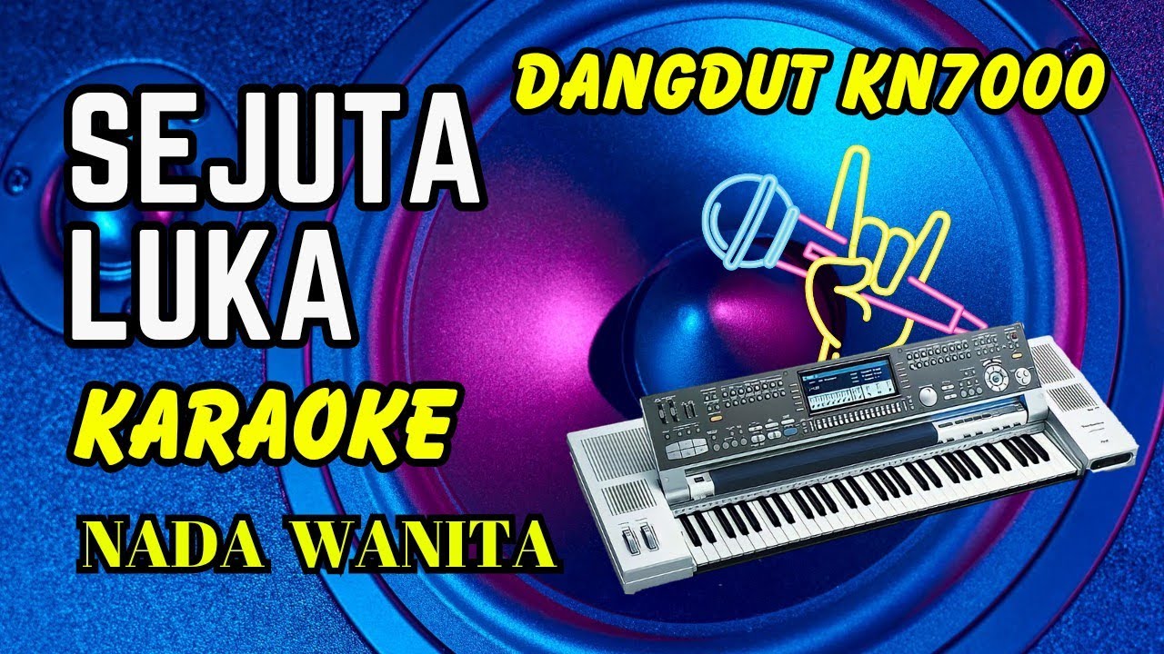 SEJUTA LUKA [KARAOKE] DANGDUT NADA WANITA