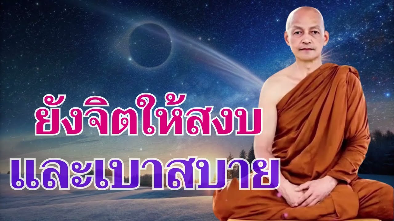 ธรรมก่อนนอน#1 การเจริญสมาธิเป็นการฝึกจิตเพื่อบรรเทาความทุกข์
