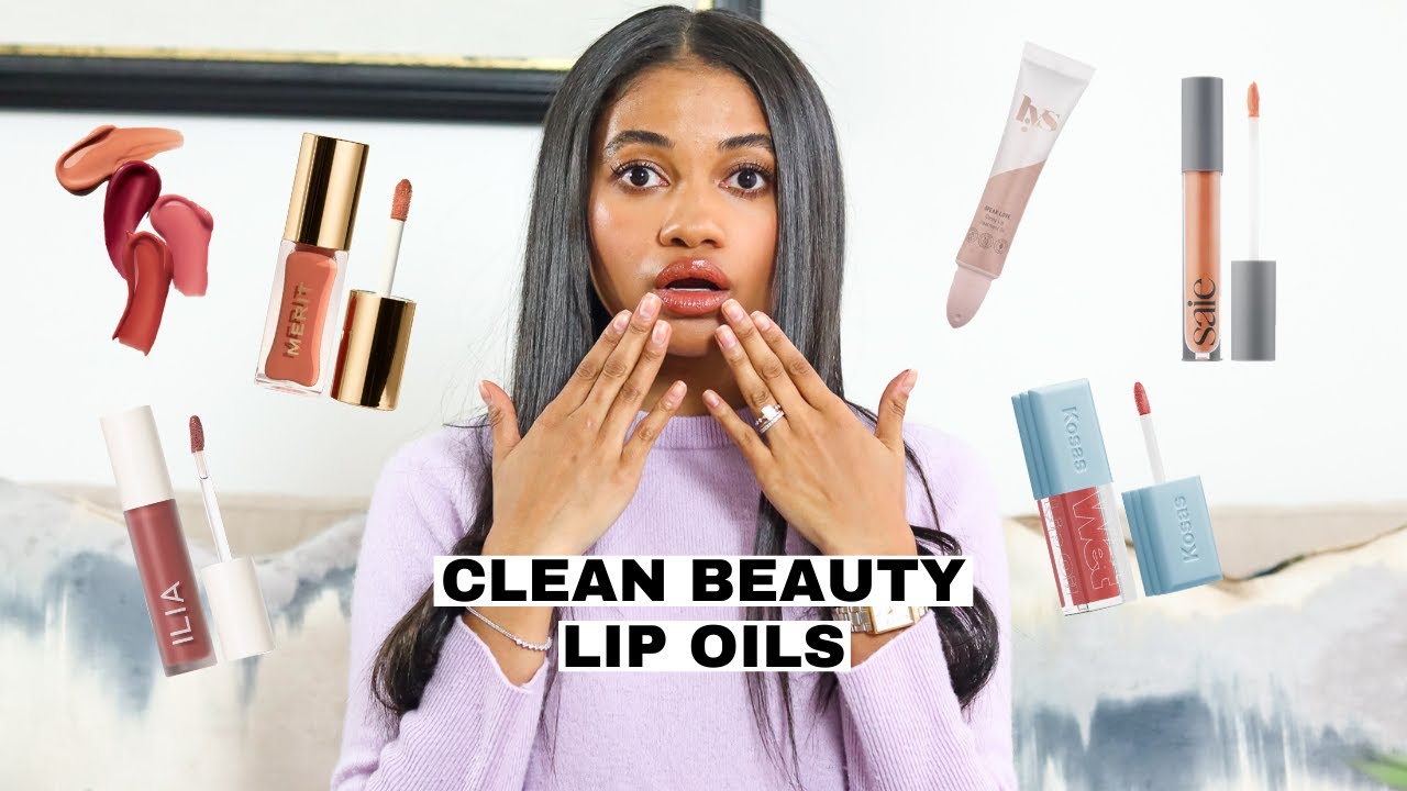 CLEAN BEAUTY LIP OILS // Which of these clean beauty lip oils is the best?!