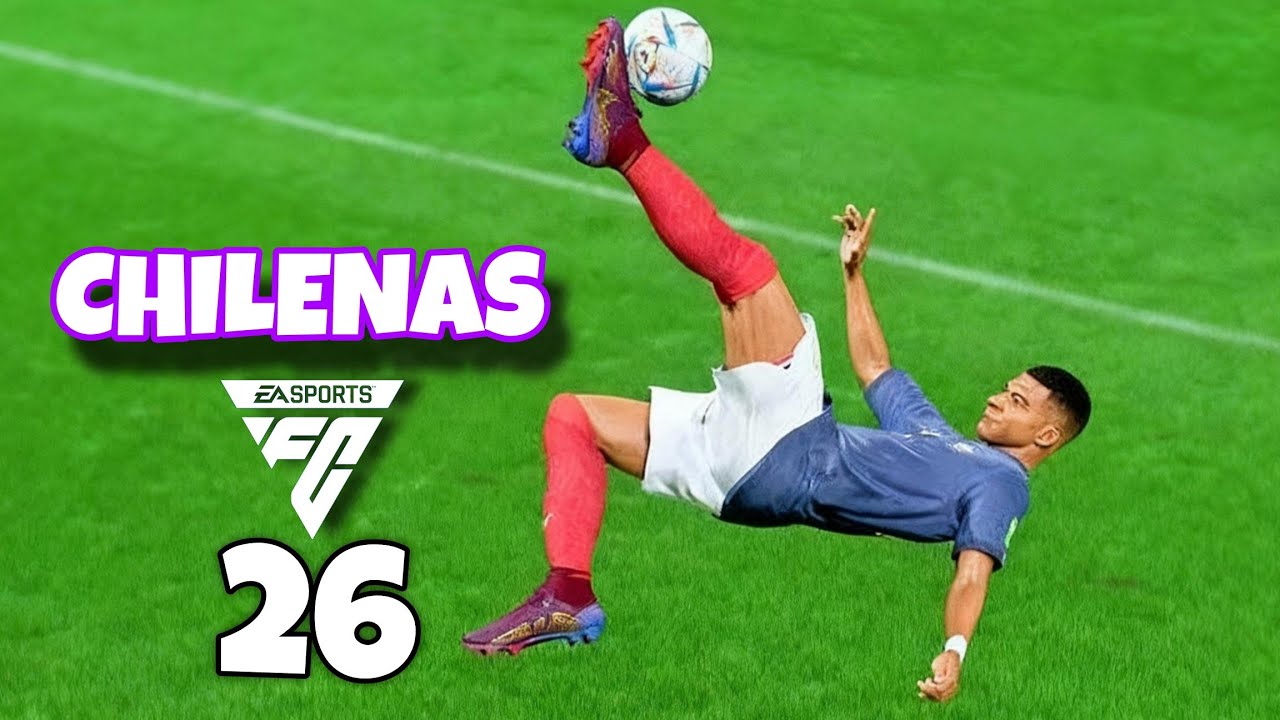 COMO Hacer CHILENAS en FC26, ps5, xbox, nintendo switch