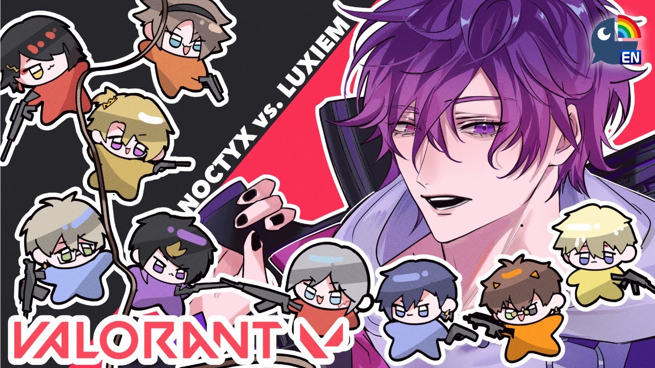 【VALORANT】🌃 NOCTYX VS LUXIEM 🌇【NIJISANJI EN | Uki Violeta】