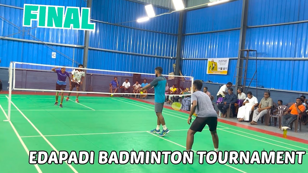 DHARMA/VISHWA vs GANESH/KUPPURAJ - FINAL || Edappadi Badminton Tournament 2023 ||| Men Doubles