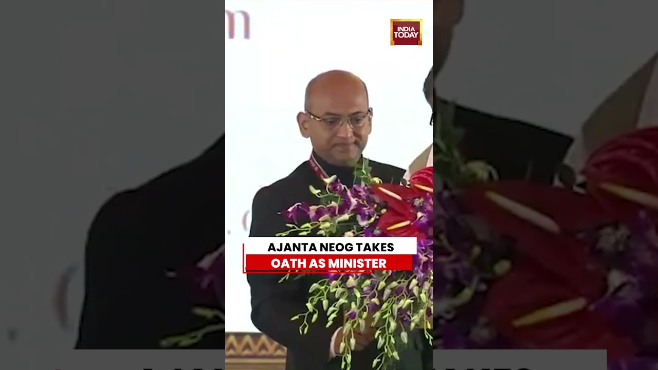 Assam Politics: BJP Leader Ajanta Neog Sworn In as Assam Minister #assam #bjp #himantabiswasarma