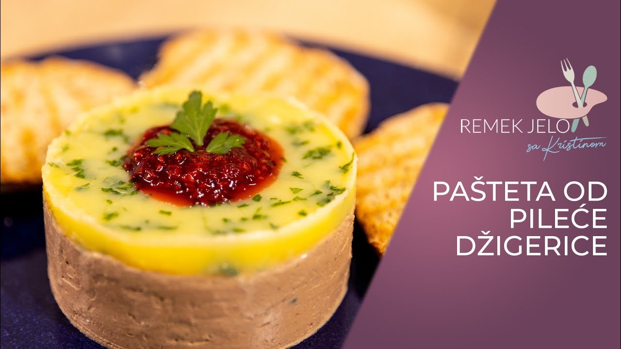PASTETA OD PILECE DZIGERICE//@remekjelo 2020//CHICKEN LIVER PATE//DELICIOUS PATÉ//HOW TO MAKE