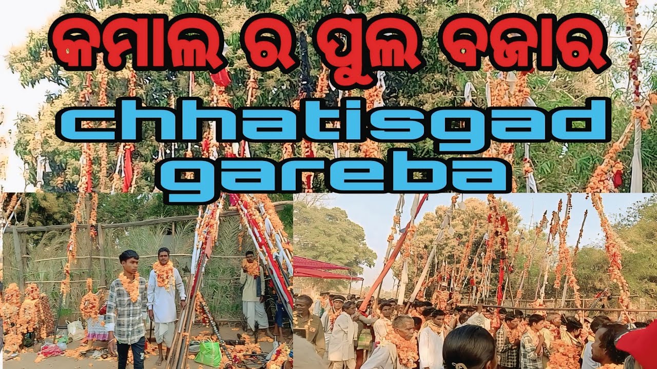 କମାଲ ପୁଲ ବଜାର ଛତିଶଗଡ଼ ଗରିବା ବଜାର gariba bajar chhatisgad 
