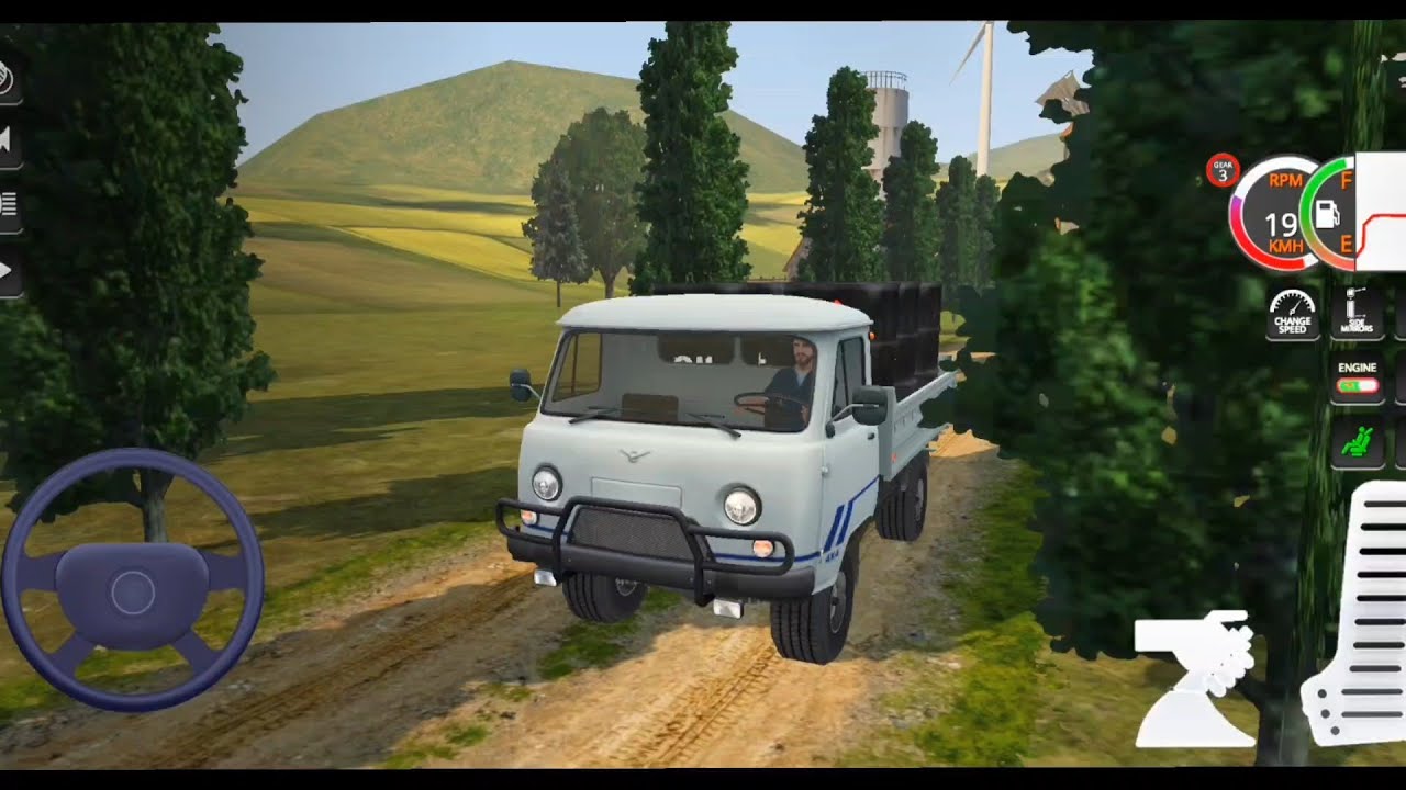 Offroad Mini Truck Hood Transport Simulator |  Drive On Dangerous Uphill Road Android Gameplay #30