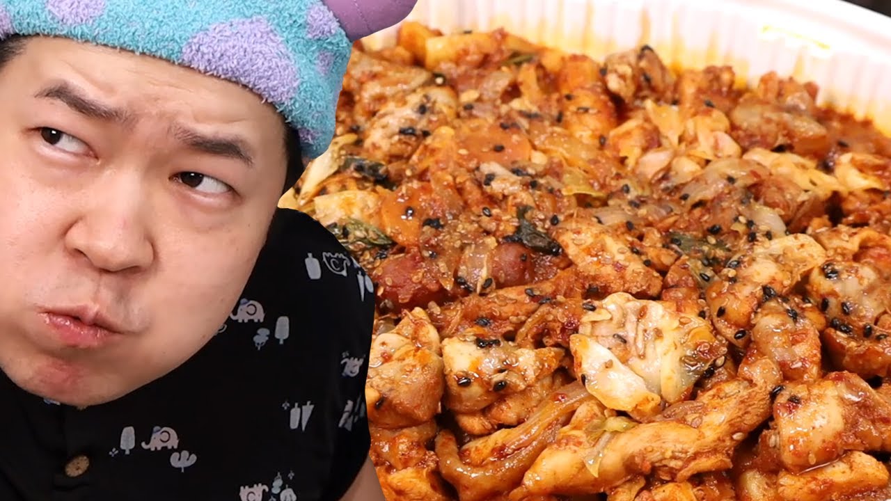 닭갈비는 비싼 음식인가 닭갈비 먹방입니다