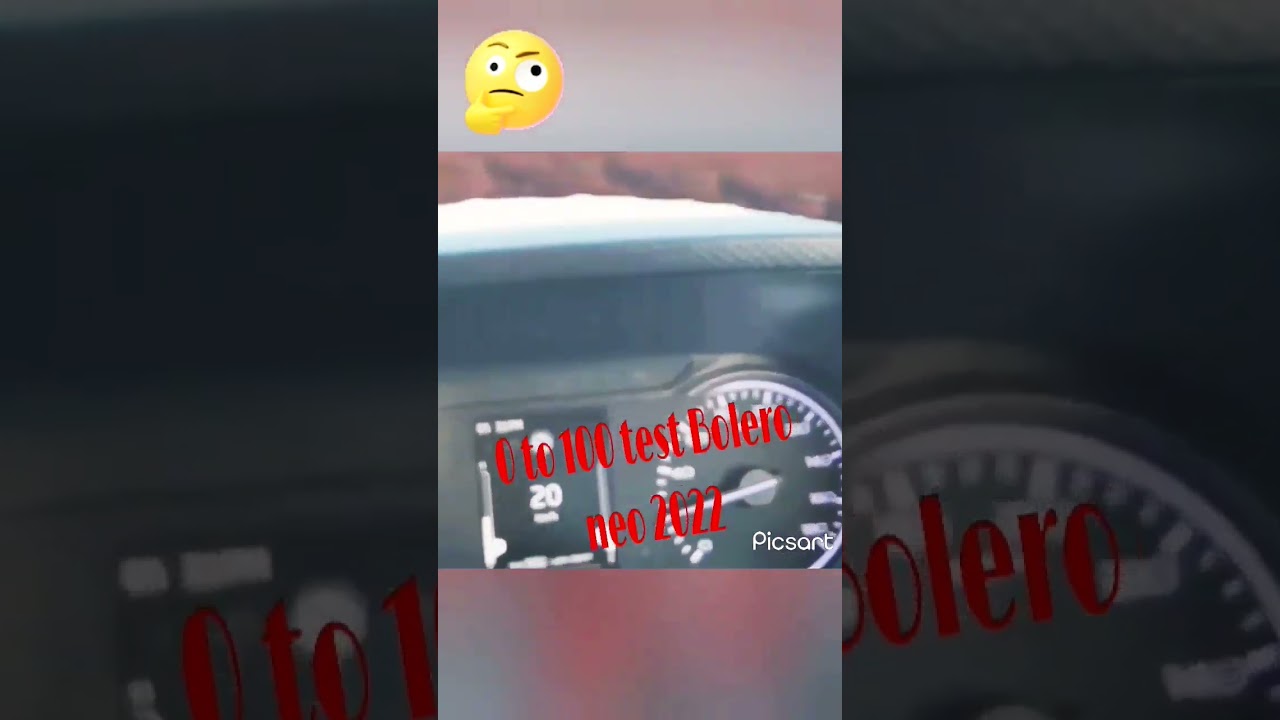 Bolero neo n10 0 to 100 speed test 