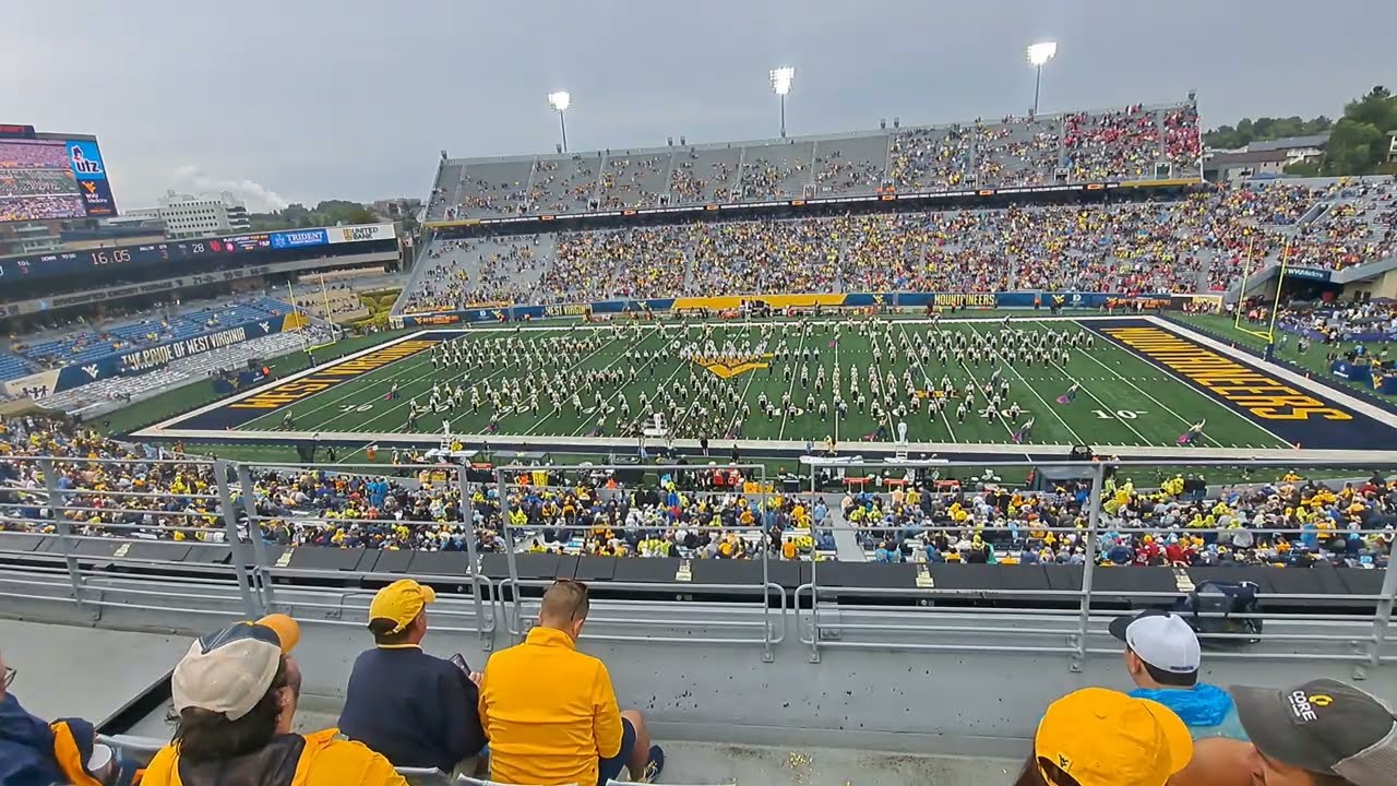 WVU Mountaineer Marching Band 2025  (Half Time) 