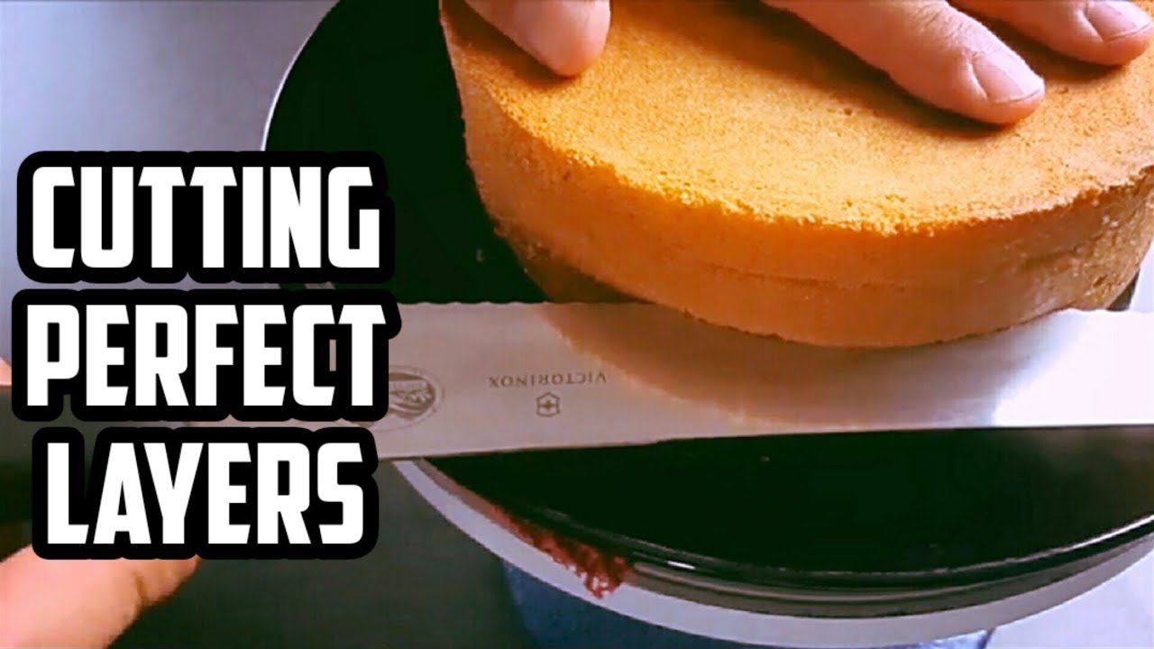 Genoise (Genoese) Sponge - baking and cutting into layers - baking for beginners