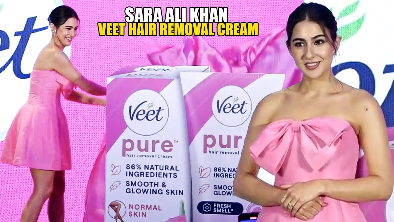 Sara Ali Khan Attended The Unveiling Of The Latest Veet Hair Removal Cream