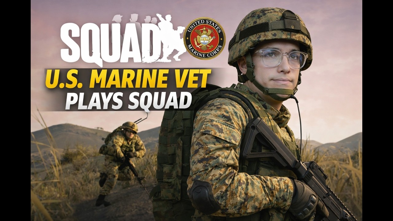 US Marine Corps Veteran plays squad!!!