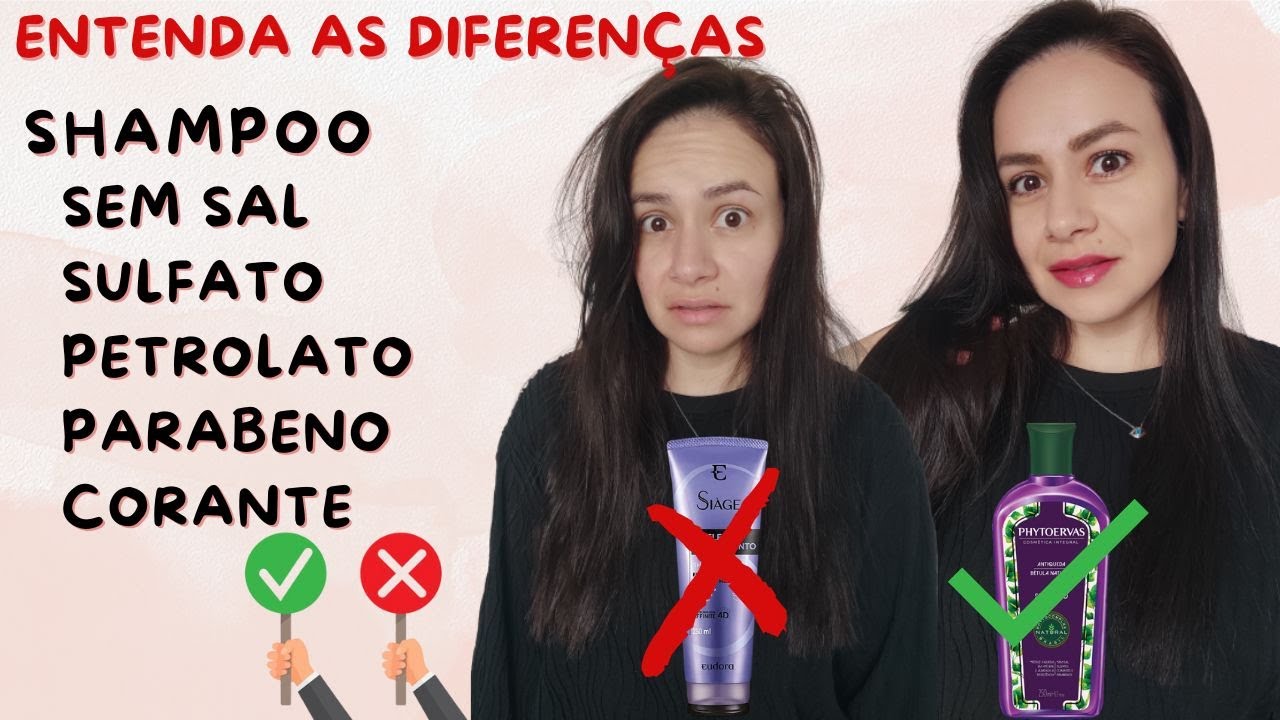 SHAMPOO SEM SAL, SULFATO E ETC