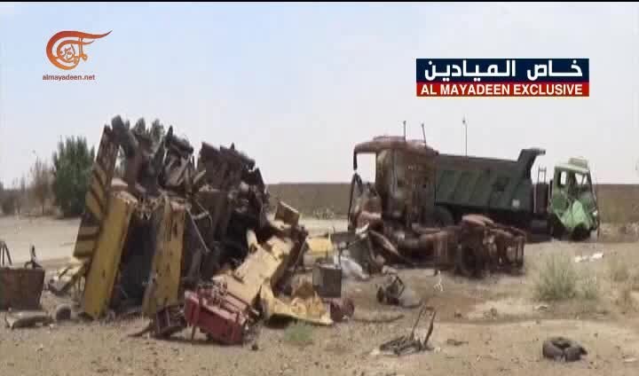 دمار كبير في مدينة حرض الحدودية مع السعودية
