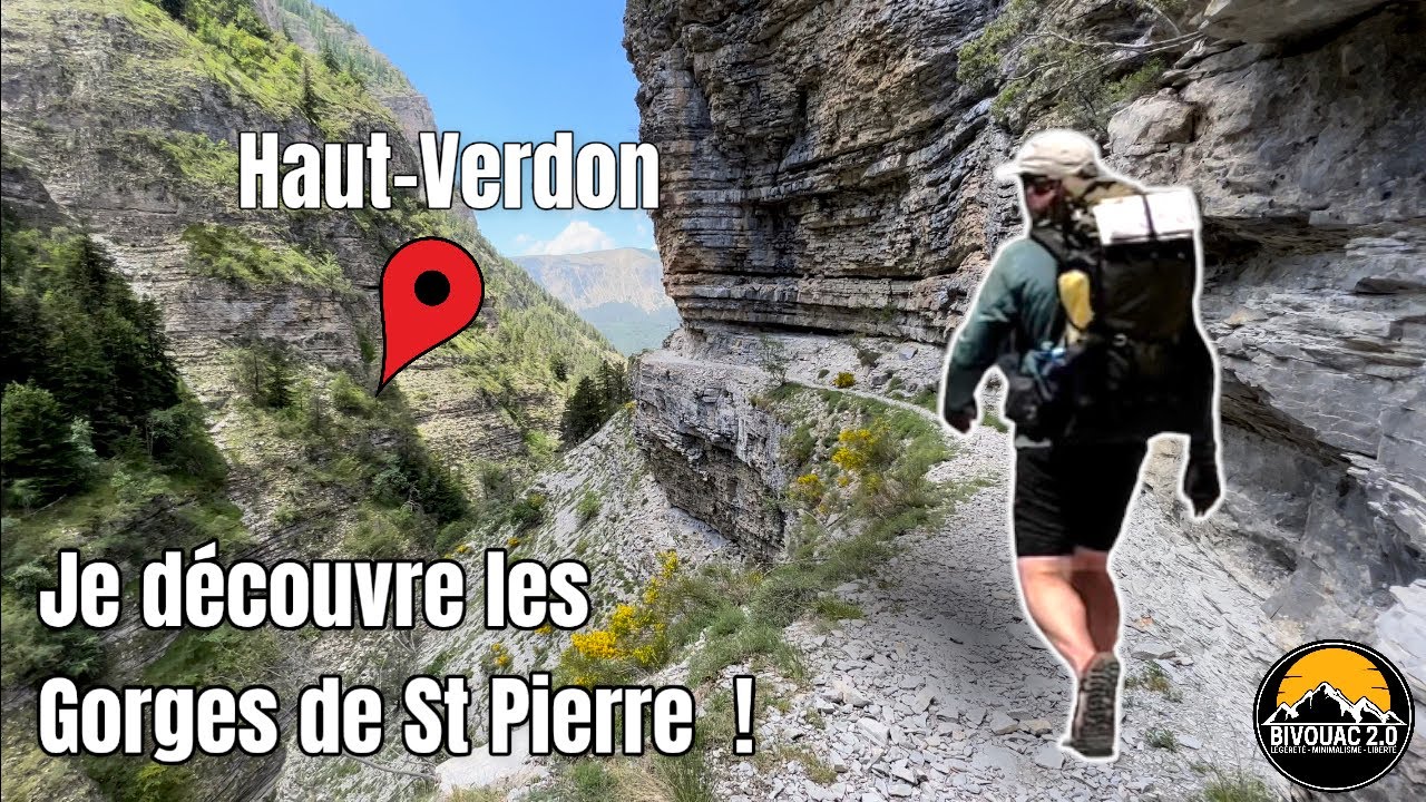Pérégrinations dans le Haut-Verdon : découverte des Gorges de St Pierre ! 🤩⛰🍃🌲🪵