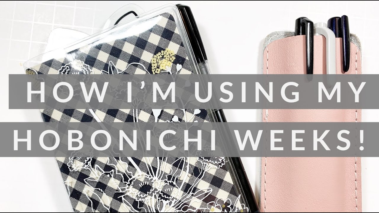 How I'm Using My Hobonichi Weeks!