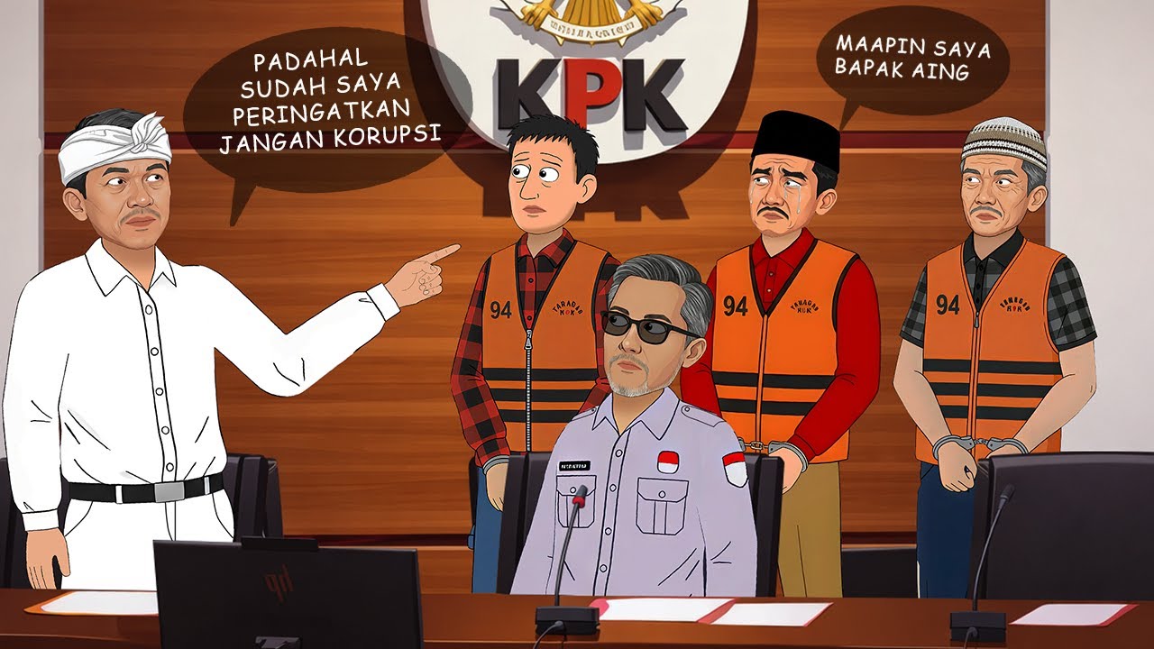 AZAB BUPATI  SERAKAH DAN AYAH NYA YANG TERJERAT KASUS KORUPSI PART 3 - ANIMASI AZAB