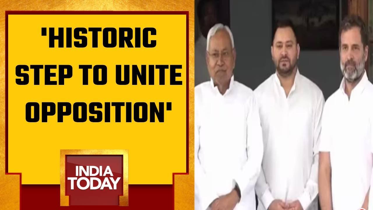 Cong President Kharge, Bihar CM Nitish, & Dy CM Tejashwi Hold Press Conference After Meeting