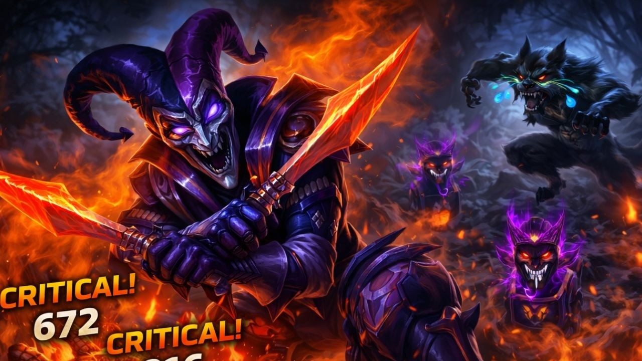 SHACO JG AD ROBAN JUNGLA, WW LLORANDO, CRISTALITOS PLZ