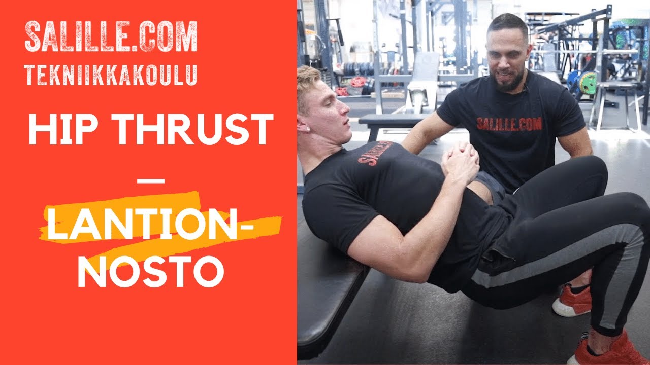 Salille.com – hip thrust – lantionnosto