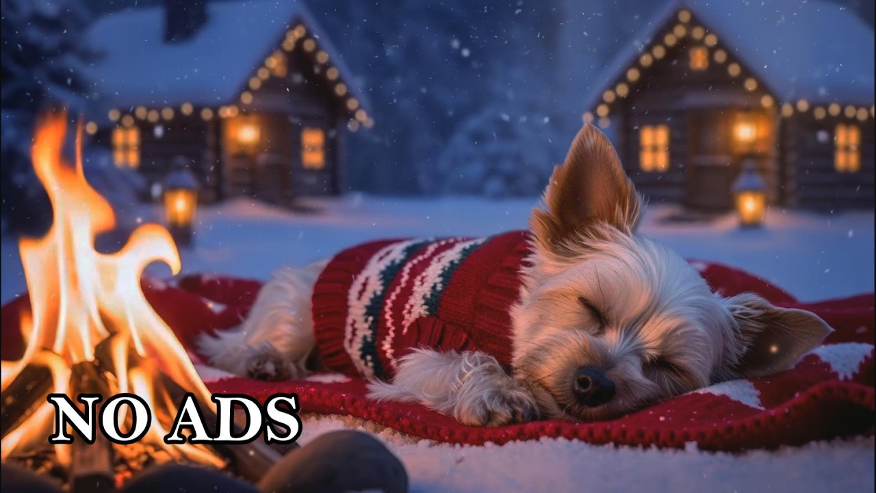 🔥 12 Hours of Dog Night Calming Music 🐶🌙 Deep Sleep Support & Separation Anxiety Relief 💖🎶